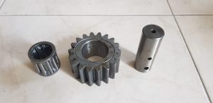 Kit piñon planetario carrier inferior - Reductor de giro - Excavadora kobelco SK200-3-4